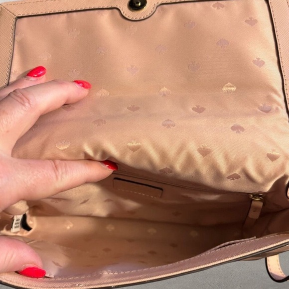 Kate Spade Light pink/ beige Crossbody Bag - Picture 4 of 8